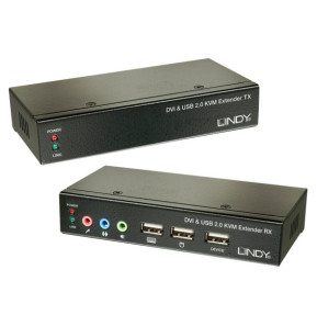 Lindy 39377 commutateur écran, clavier et souris Noir (39377)