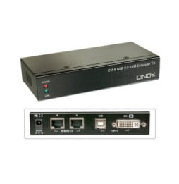 Lindy 39377 commutateur écran, clavier et souris Noir (39377)