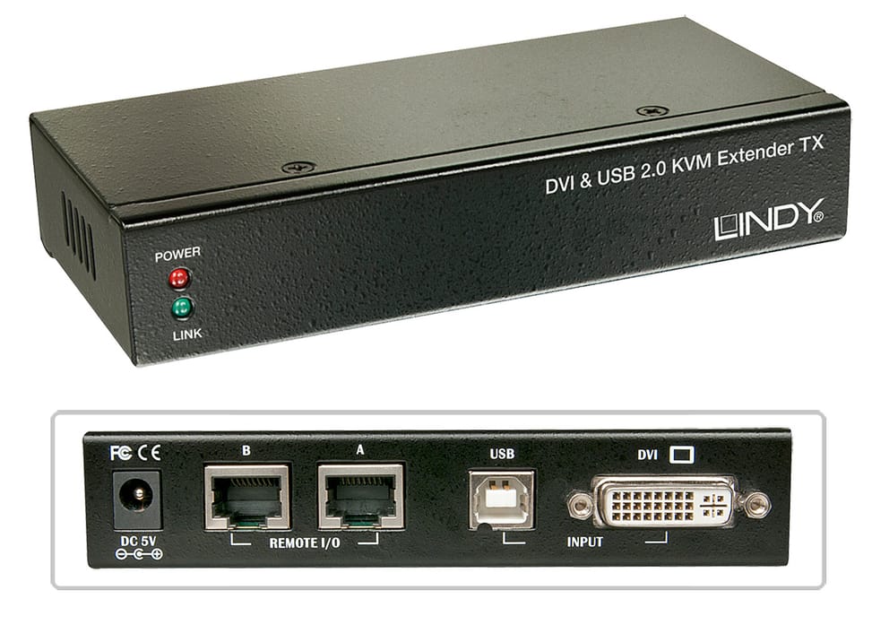 Lindy 39377 commutateur écran, clavier et souris Noir (39377) — image 3