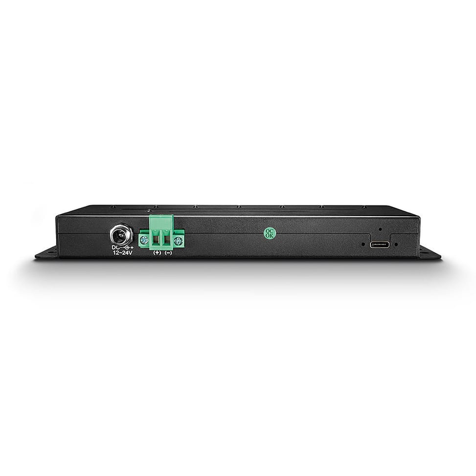 Lindy 43275 hub & concentrateur USB 3.2 Gen 2 (3.1 Gen 2) Type-A 10000 Mbit/s Noir Hub Métal USB 3.1 Gen 2, 7 Ports  (43275) — image 3