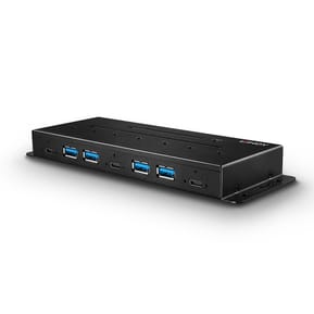 Lindy 43275 hub & concentrateur USB 3.2 Gen 2 (3.1 Gen 2) Type-A 10000 Mbit/s Noir Hub Métal USB 3.1 Gen 2, 7 Ports (43275) — image 5