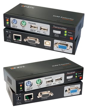 Lindy 39378 commutateur écran, clavier et souris Noir (39378)