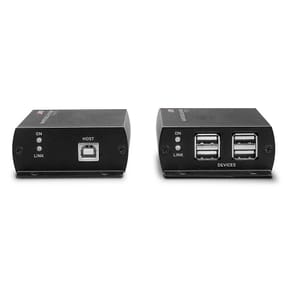 Lindy 42710 extension KVM Émetteur et récepteur Extender Cat.6 USB 2.0 4 Ports, 140m (42710) — image 5