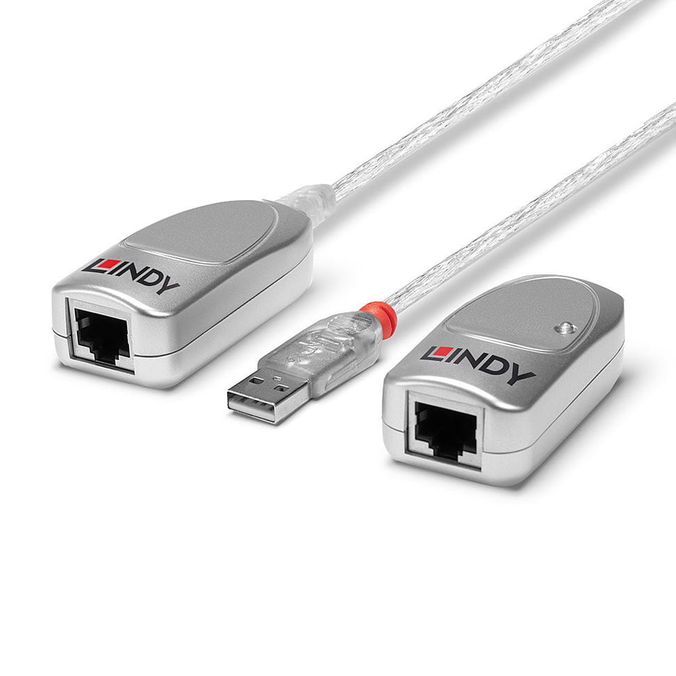 Lindy 42805 carte et adaptateur d'interfaces Extender USB 1.1 Cat.6, 50m  (42805) — image 5