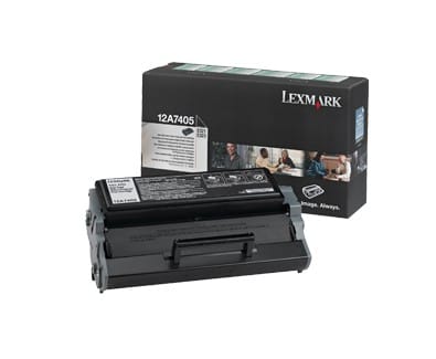 Cartouche Return Programme haute capacité Lexmark E321, E323 (12A7405)