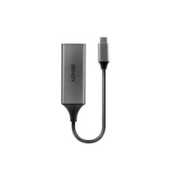 Lindy 43299 carte et adaptateur d'interfaces Convertisseur USB 3.1 Type C vers Ethernet Gigabit  (43299)