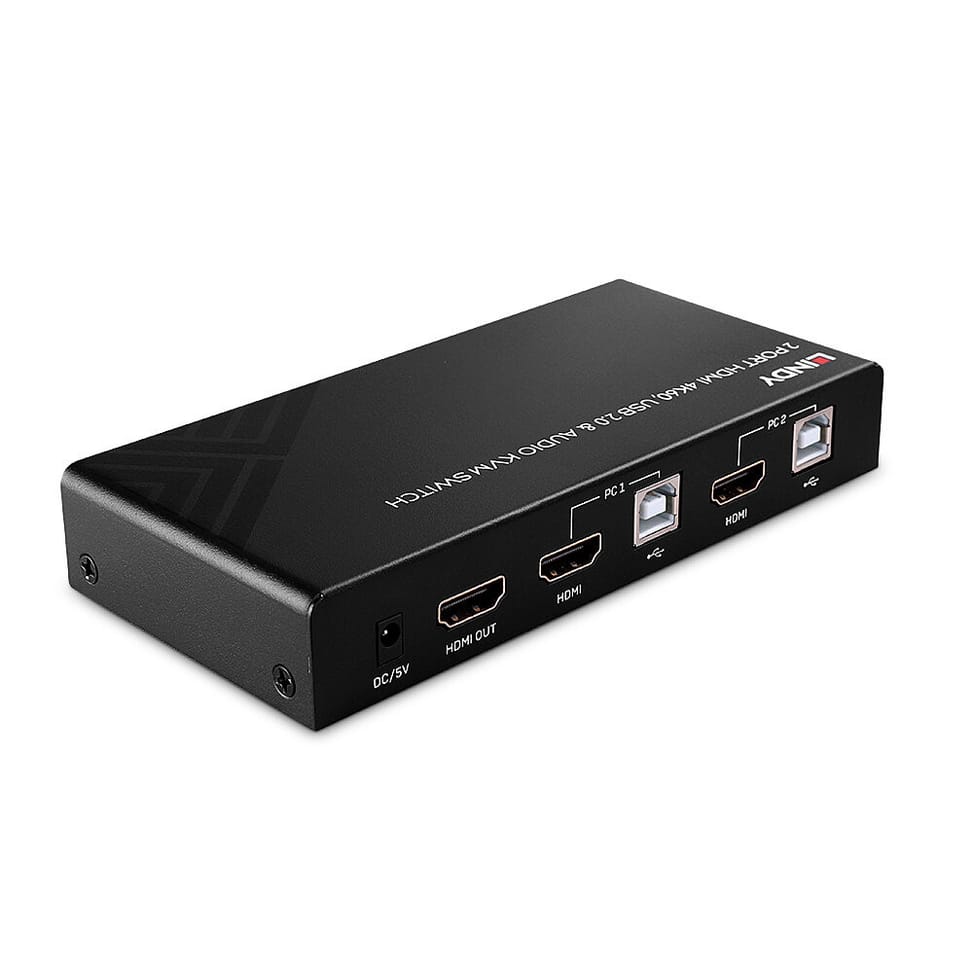 Lindy 32809 commutateur écran, clavier et souris Noir (32809) — image 3