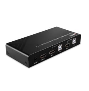 Lindy 32809 commutateur écran, clavier et souris Noir (32809)
