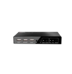 Lindy 32809 commutateur écran, clavier et souris Noir (32809)