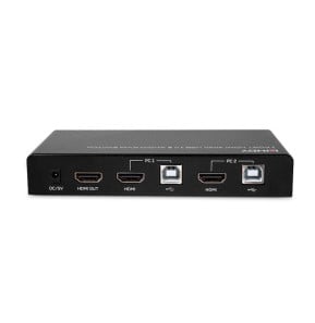Lindy 32809 commutateur écran, clavier et souris Noir (32809)