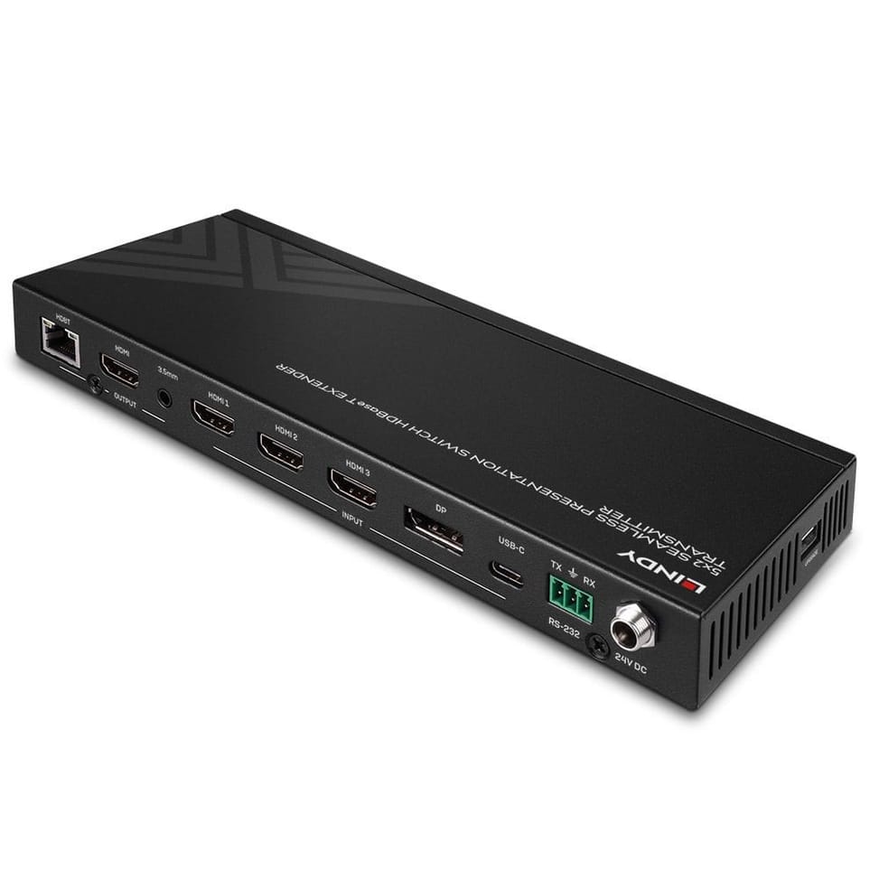 Lindy 38338 extension audio/video Émetteur AV Noir (38338) — image 2