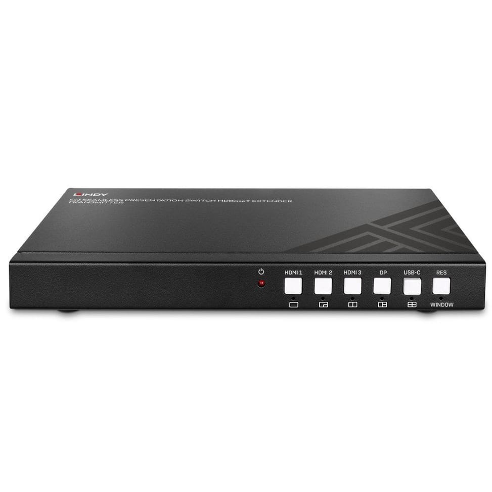 Lindy 38338 extension audio/video Émetteur AV Noir (38338) — image 3