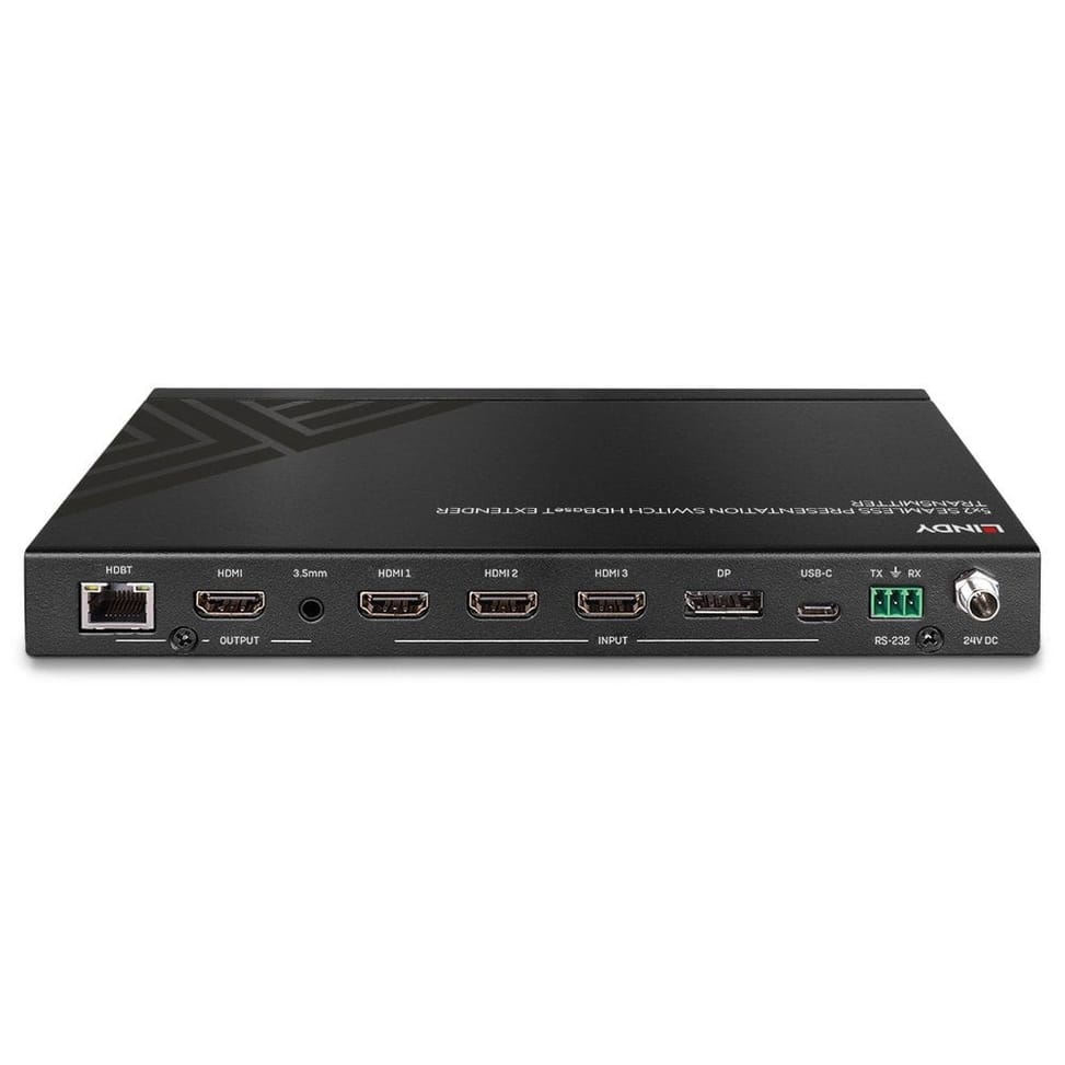 Lindy 38338 extension audio/video Émetteur AV Noir (38338) — image 4
