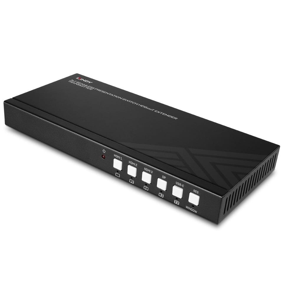 Lindy 38338 extension audio/video Émetteur AV Noir (38338) — image 5