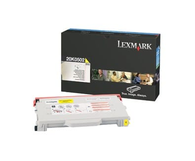 Cartouche toner jaune Lexmark C510 (20K0502)