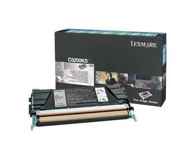 Cartouche toner noir Return Programme Lexmark C520, C530 (C5200KS)