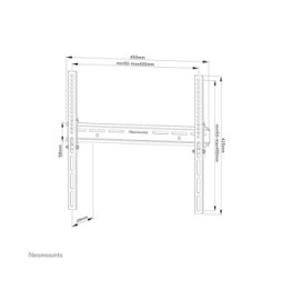 Neomounts support mural Neomounts WL30-350BL14 support mural fixe pour écrans 32-65" - Noir  (WL30-350BL14)