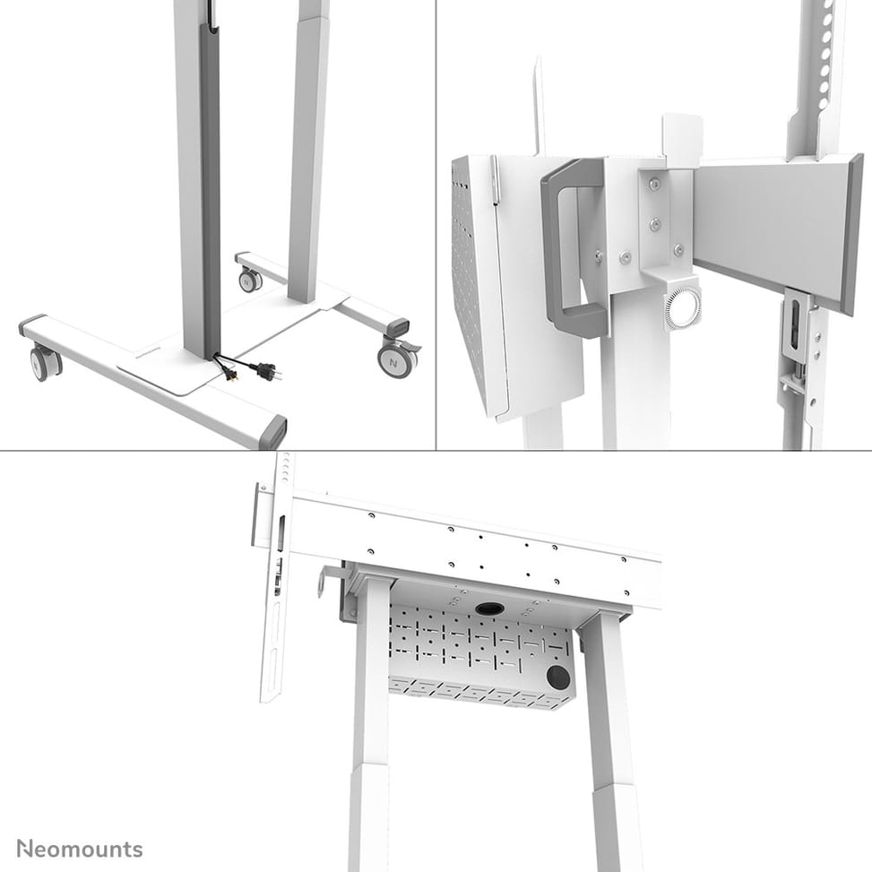 Neomounts support au sol motorisé Neomounts FL55-875WH1 support au sol motorisé pour écrans 55-100" - Blanc  (FL55-875WH1) — image 10