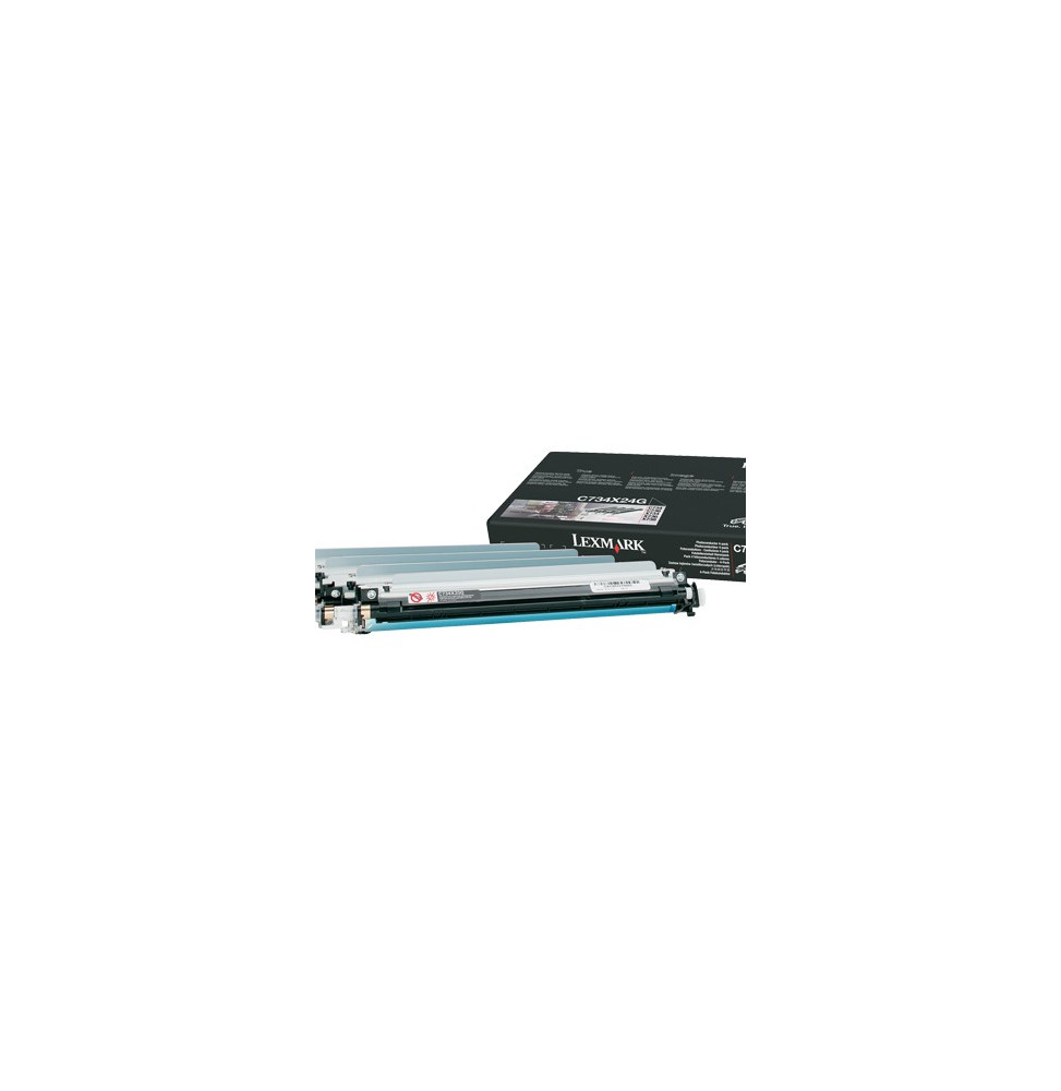 Pack de 4 photoconducteurs Lexmark C734, C736,X734,X736,X738 (20K
