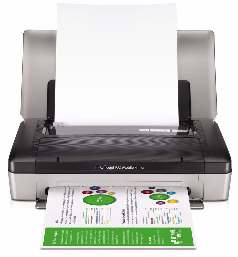 Imprimante portable HP Officejet 100 (CN551A)