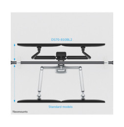 Neomounts support moniteur de bureau (DS70-810BL2)