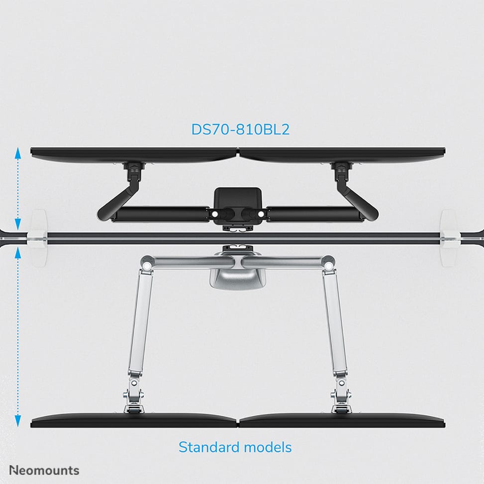Neomounts support moniteur de bureau (DS70-810BL2) — image 17