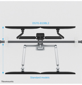 Neomounts support moniteur de bureau (DS70-810BL2)