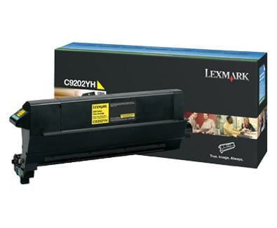 Cartouche toner jaune Lexmark C920 (C9202YH)