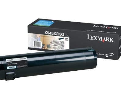 Cartouche de toner noir haute capacité Lexmark X940e, X945e (X945X2KG) — image 1
