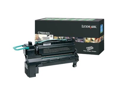 Cartouche Return Programme Noir Lexmark C792, X792 (C792A1KG)
