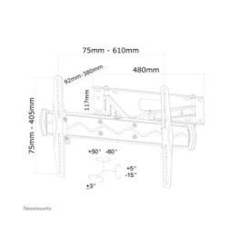 Neomounts support mural pour tv (LED-W560)