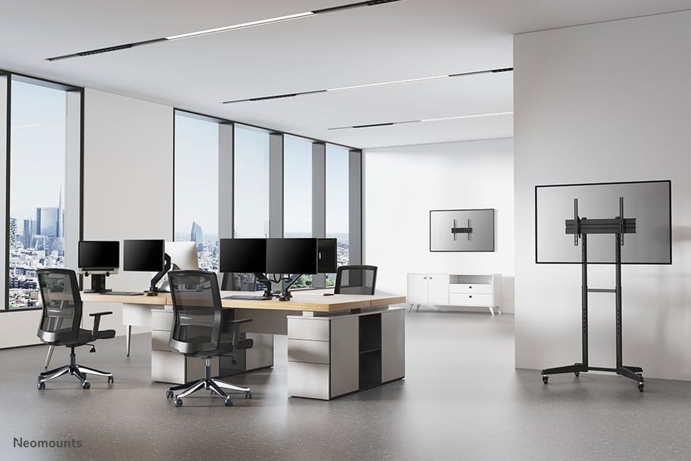 Neomounts support de sol Neomounts support mobile au sol pour écrans 37-70" - Noir  (FL50-540BL1) — image 12