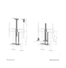 Neomounts support videobar & kit multimédia (AFL-875WH1)