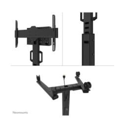 Neomounts support de sol Neomounts FL50S-825BL1 support au sol mobile pour écrans 37-75" - Noir  (FL50S-825BL1)