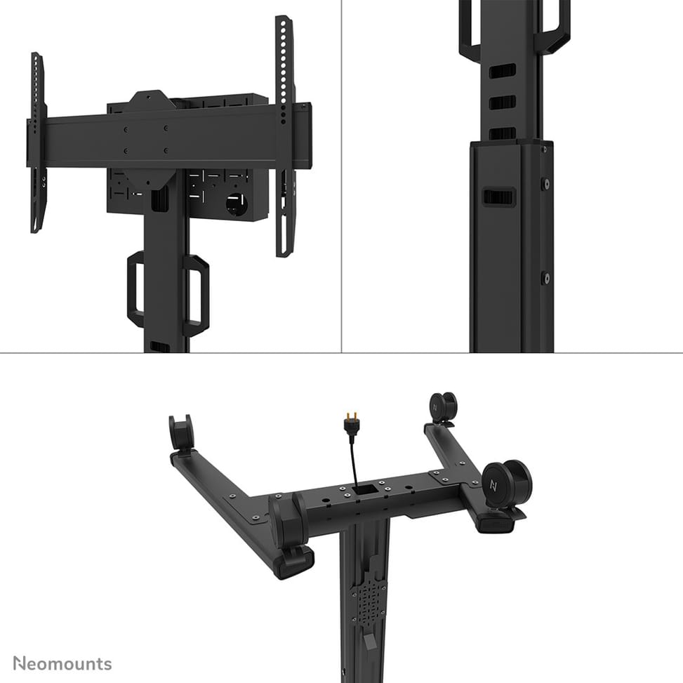 Neomounts support de sol Neomounts FL50S-825BL1 support au sol mobile pour écrans 37-75" - Noir  (FL50S-825BL1) — image 8