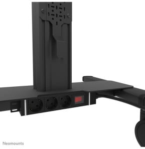 Neomounts support de sol Neomounts FL50S-825BL1 support au sol mobile pour écrans 37-75" - Noir  (FL50S-825BL1)