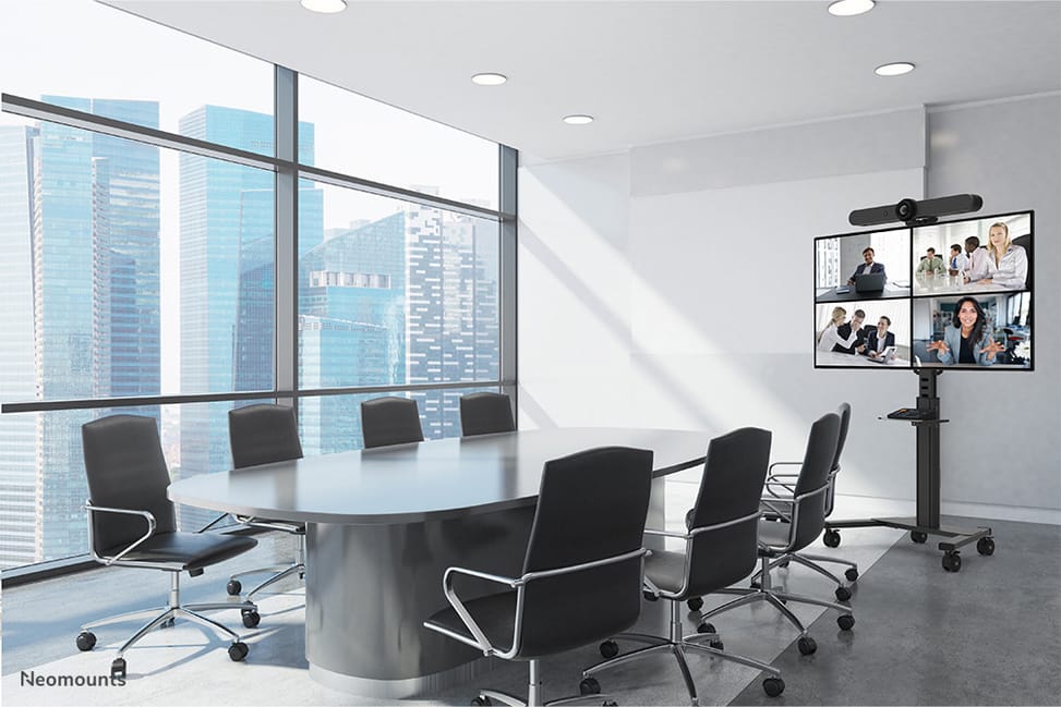 Neomounts support de sol Neomounts FL50S-825BL1 support au sol mobile pour écrans 37-75" - Noir  (FL50S-825BL1) — image 17