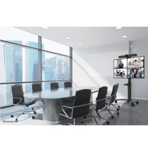 Neomounts support de sol Neomounts FL50S-825BL1 support au sol mobile pour écrans 37-75" - Noir  (FL50S-825BL1)