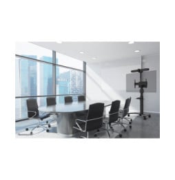Neomounts support de sol Neomounts FL50S-825BL1 support au sol mobile pour écrans 37-75" - Noir  (FL50S-825BL1)