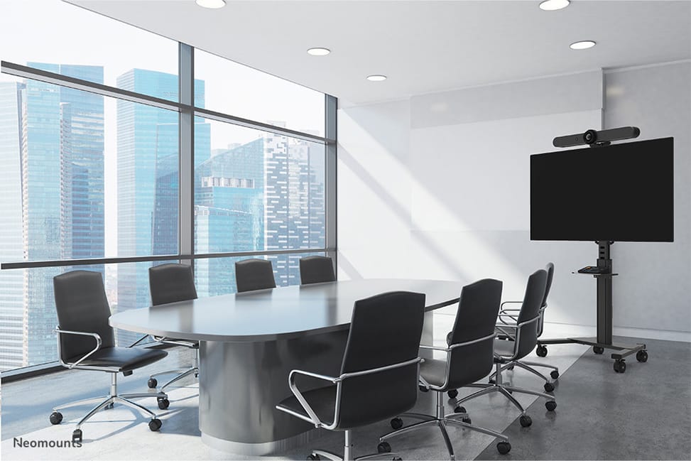 Neomounts support de sol Neomounts FL50S-825BL1 support au sol mobile pour écrans 37-75" - Noir  (FL50S-825BL1) — image 19