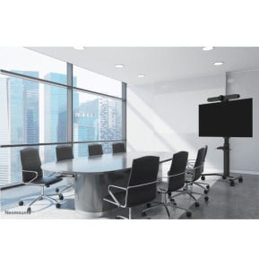 Neomounts support de sol Neomounts FL50S-825BL1 support au sol mobile pour écrans 37-75" - Noir  (FL50S-825BL1)