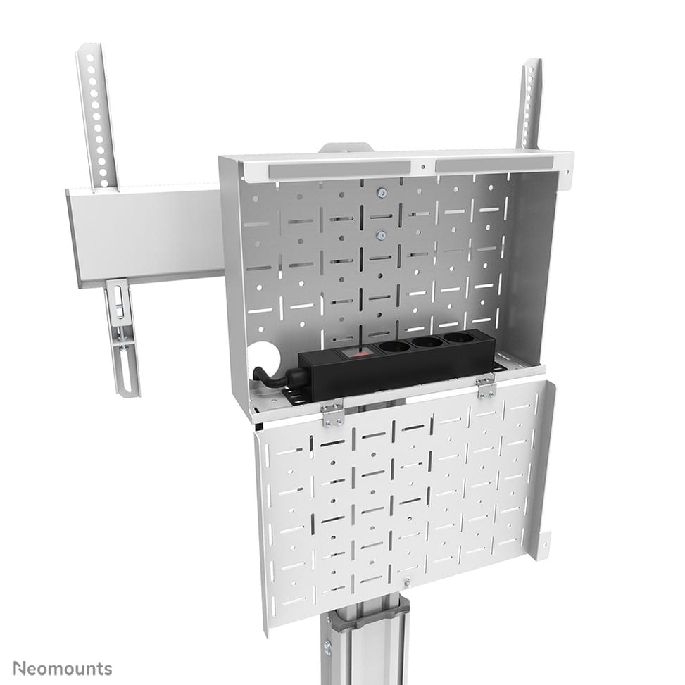 Neomounts support de sol Neomounts FL50S-825WH1 support au sol mobile pour écrans 37-75" - Blanc  (FL50S-825WH1) — image 6