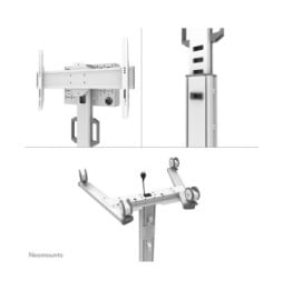 Neomounts support de sol Neomounts FL50S-825WH1 support au sol mobile pour écrans 37-75" - Blanc  (FL50S-825WH1)