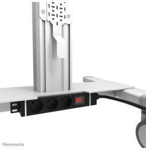 Neomounts support de sol Neomounts FL50S-825WH1 support au sol mobile pour écrans 37-75" - Blanc  (FL50S-825WH1)