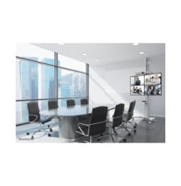 Neomounts support de sol Neomounts FL50S-825WH1 support au sol mobile pour écrans 37-75" - Blanc  (FL50S-825WH1)