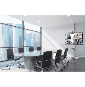 Neomounts support de sol Neomounts FL50S-825WH1 support au sol mobile pour écrans 37-75" - Blanc  (FL50S-825WH1)
