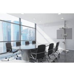 Neomounts support de sol Neomounts FL50S-825WH1 support au sol mobile pour écrans 37-75" - Blanc  (FL50S-825WH1)