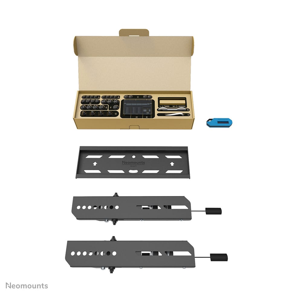 Neomounts support mural pour tv Neomounts WL35S-850BL12 support mural inclinable pour écrans 24-55" - Noir  (WL35S-850BL12) — image 13