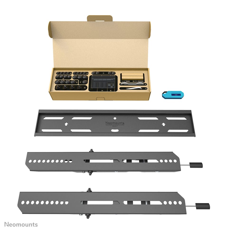 Neomounts support mural pour tv Neomounts WL35S-850BL14 support mural inclinable pour écrans 32-65" - Noir  (WL35S-850BL14) — image 13