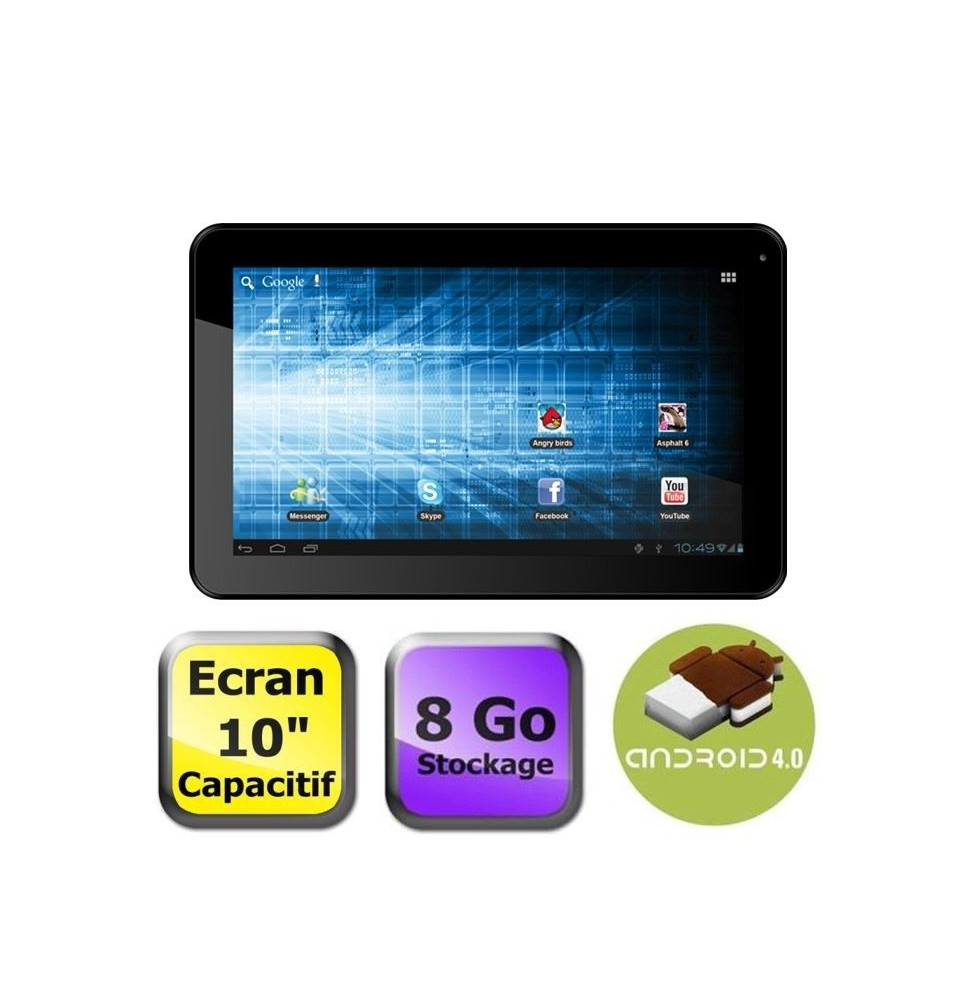 Vitre Tactile De Rechange Pour Tablette STOREX EZee Tab 10Q14-L - 19509